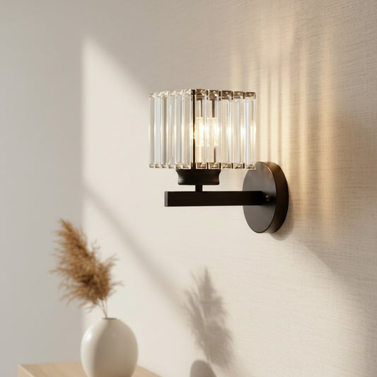 Modern Metal Crystal Living Room & Bedroom Wall Sconce