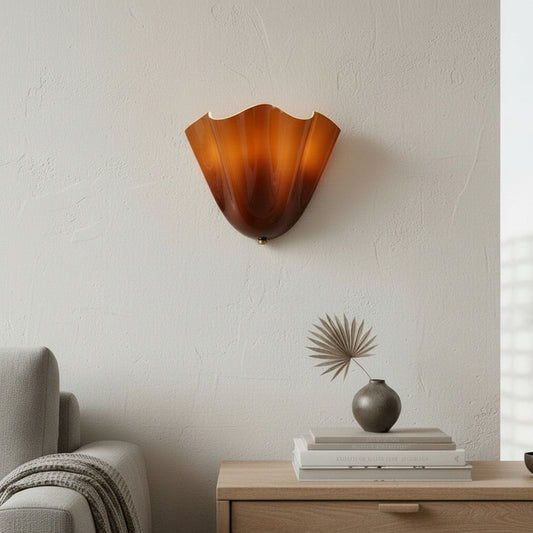 Modern Glass Decorative Wall Sconce for Living Room