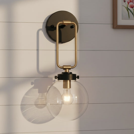 Vintage Industrial Iron Farmhouse Wall Sconce