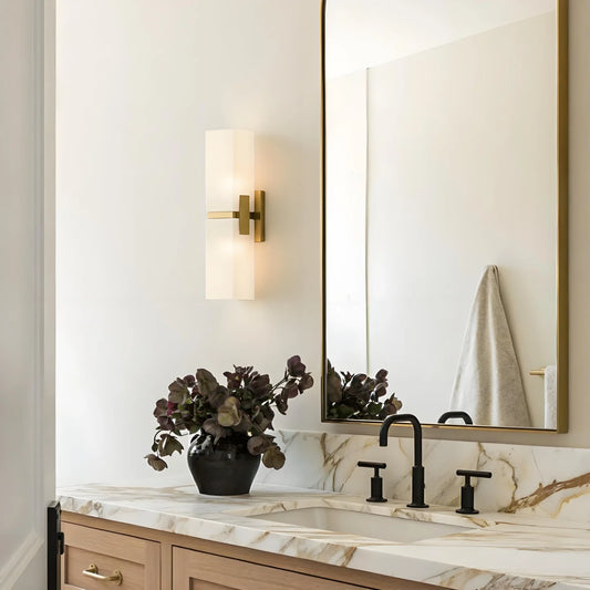 Modern Minimalist Frosted Glass Wall Lamp