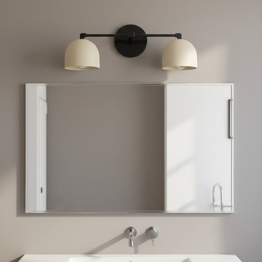 Modern Half-Ball Vanity Metal Wall Sconce