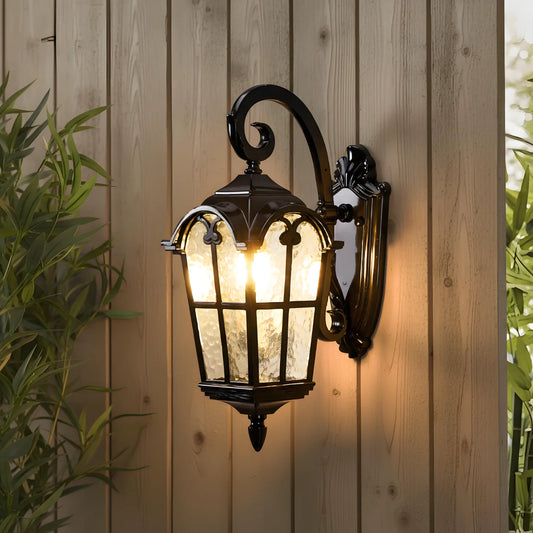 Vintage Outdoor Waterproof Lantern Wall Light