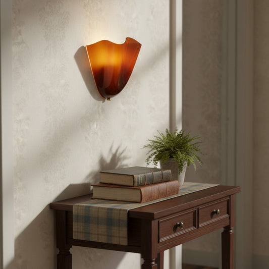 Modern Glass Decorative Wall Sconce for Living Room