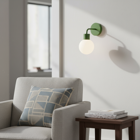 Modern Decorative Metal Globe Wall Sconce