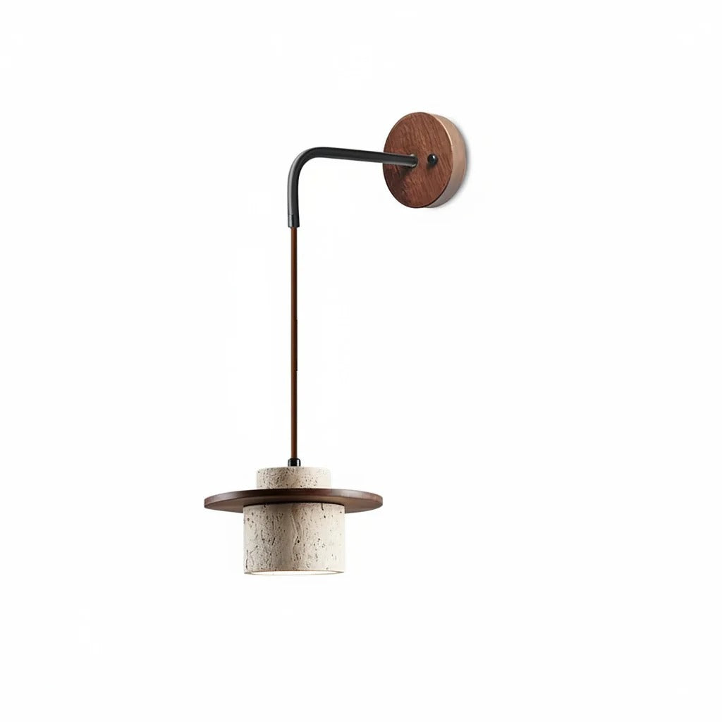 Travertine Wall Sconce